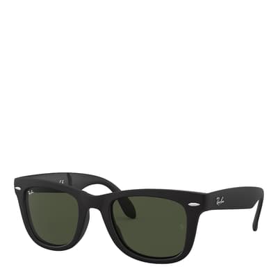 Black Wayfarer Classic Sunglasses 50mm