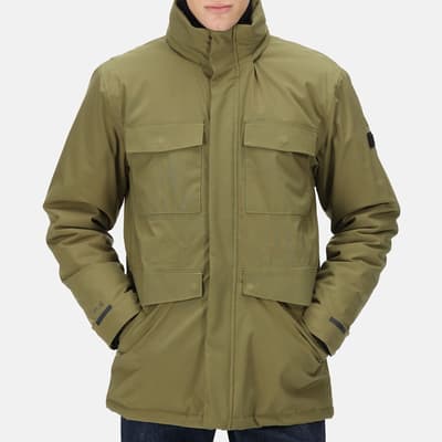 Khaki Edin Waterproof Jacket