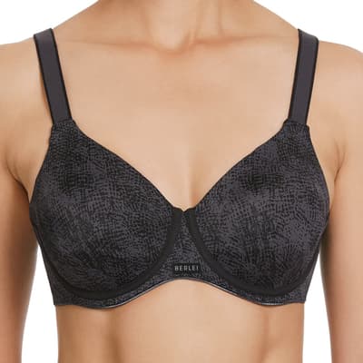 Black High Performance Sports Bra