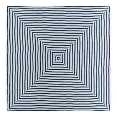 Linen Napkin 20x20" [s/4] - Concorde Blue on Blue