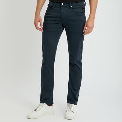 Navy Grover Hyperflex Xlite Stretch Jeans