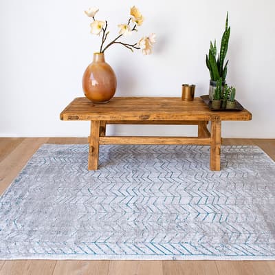 Mad Men Jacobs Ladder Tribeca Blue Rug 80x150cm