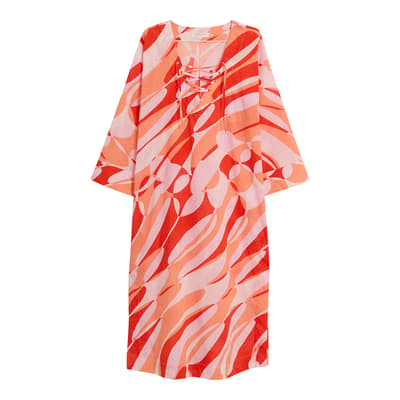 Multi Poolside Maxi Cover Up