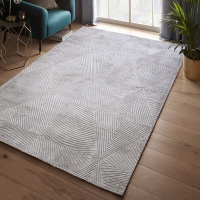 Blaize 120x170cm Rug Silver