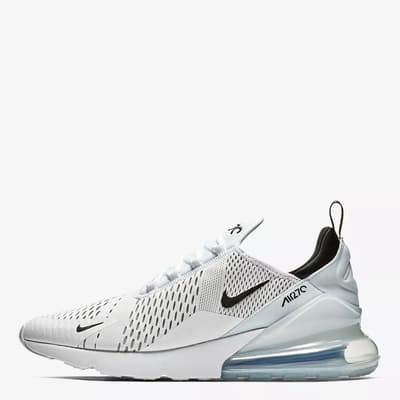 Men's White/Black Nike Air Max 270 Trainers