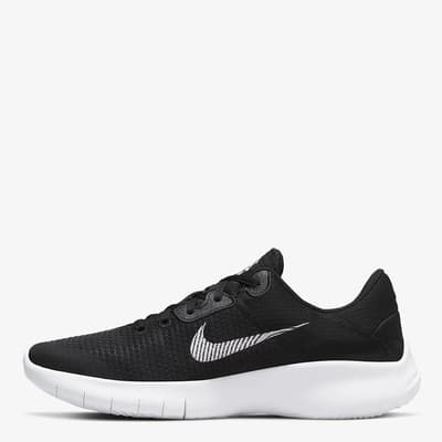 Men's Black/White Nike Flex Experience Run 11 Trainers