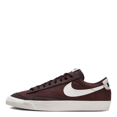 Men's Brown/White Nike Blazer Low 77 Trainers