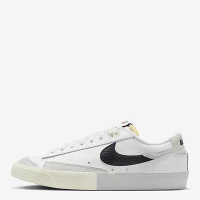 Men's White/Black Nike Blazer Low 77 Trainers