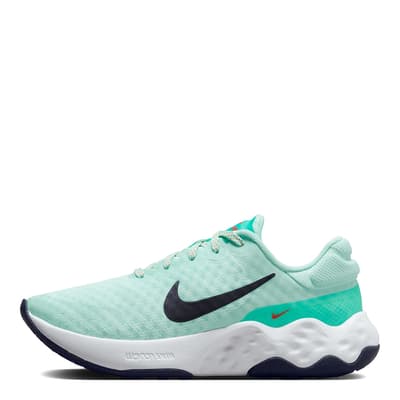 Women's Blue Nike Renew Ride 3 Trainers