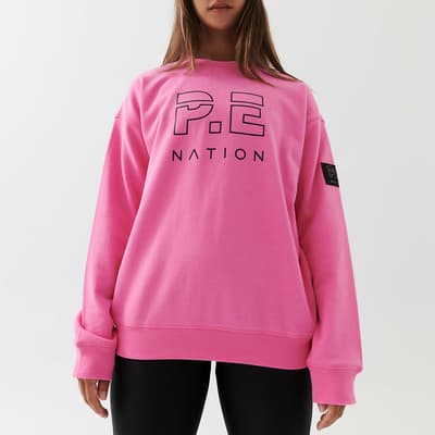 Pink Heads Up Sweater