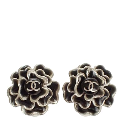 Chanel Camellia Earrings