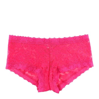 Pink Daily Lace Boyshort Brief