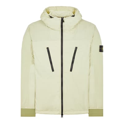 Pistacchio Hooded Packable Jacket