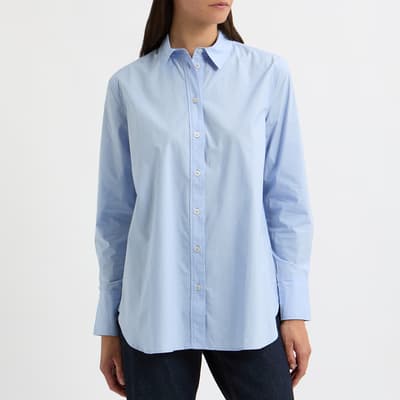 Blue Cotton Shirt