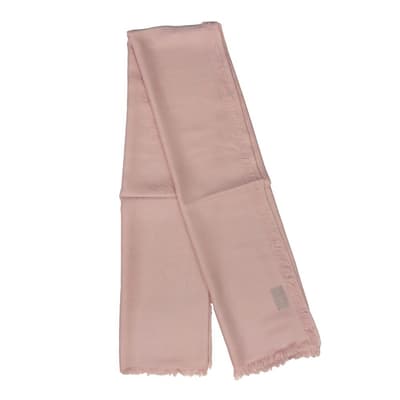 Women's Pink Wool/Silk Shawl