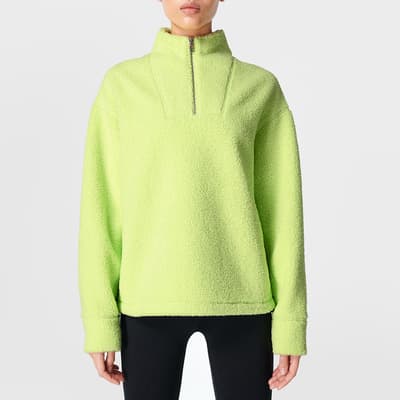 Green Lomond Fleece Half Zip Pullover