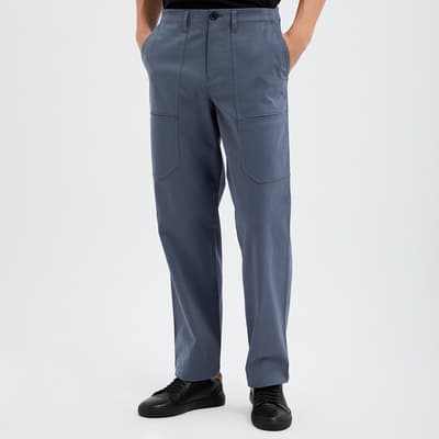 Mens Loose Fit Tapered Chino