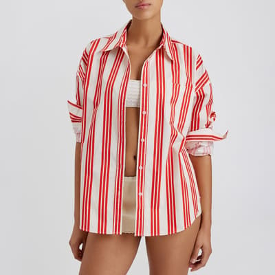 Red Stripe Dylan Shirt 