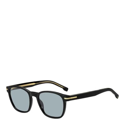 Black Rectangular Sunglasses 52mm