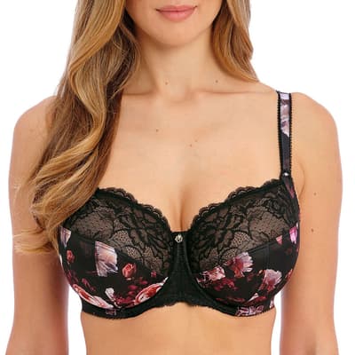 Black Pippa Uw Side Support Bra