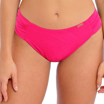 Pink Ottawa Mid Rise Bikini Brief