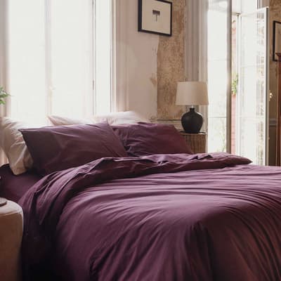 Mulberry Double Washed Cotton Duvet Cover