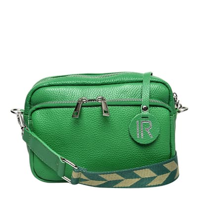 Green Leather Crossbody Bag