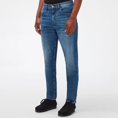 Blue Adrien Slim Stretch Jeans