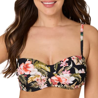 Black Coast Of Wahiawa Jacinta Bikini Top