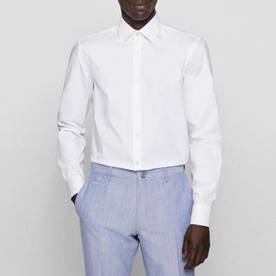 White Hank Cotton Shirt