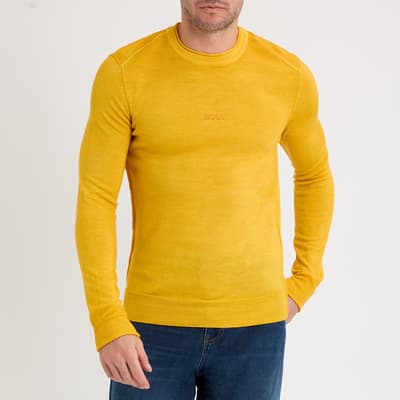 Yellow Kosten Wool Jumper