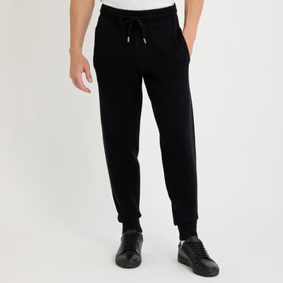 Black Nicoletto Drawstring Joggers