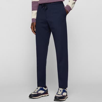 Dark Blue Genius Trousers