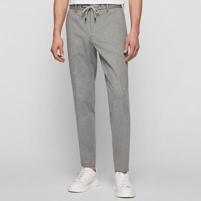 Grey Genius Tie Trousers