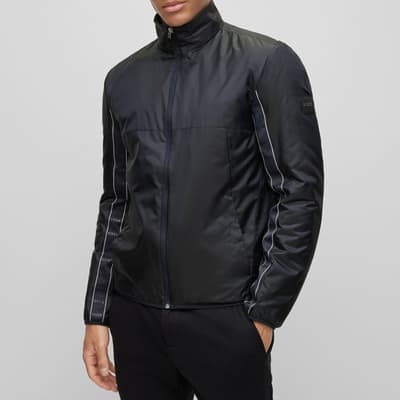 Black Skien Zip Jacket