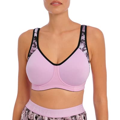 Pink Haze Sonic Uw Moulded Spacer Sports Bra