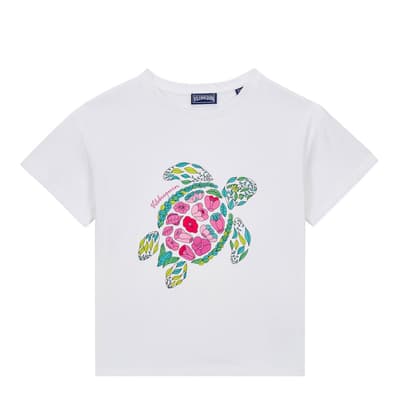 White Provencal Turtle T Shirt