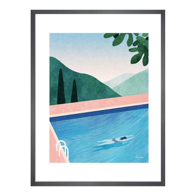 Swimming Pool II Framed Print, 50cm x 40cm