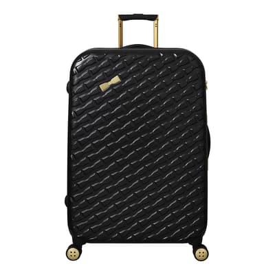 Black Belle 4 Wheel Large Suitcase