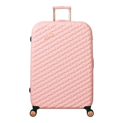 Pink Belle 4 Wheel Large Suitcase