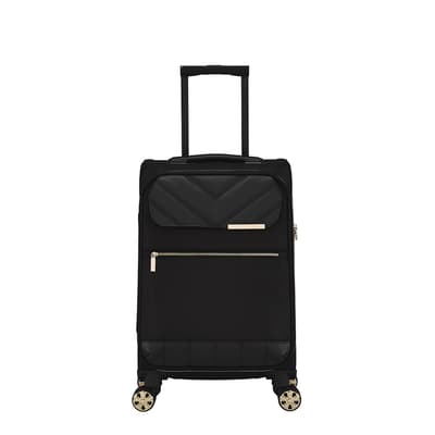 Black Albany Eco 4 Wheel Cabin Suitcase