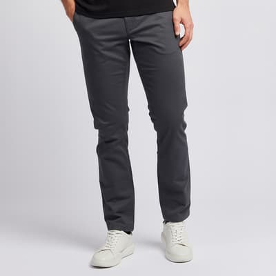 Charcoal Classic Cotton Blend Chinos