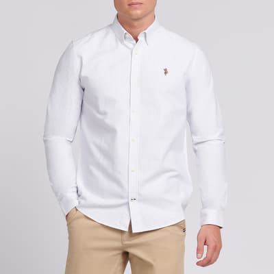 White Stripe Oxford Cotton Shirt