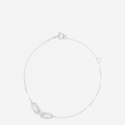 Silver Camille Diamond Bracelet