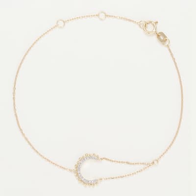 Gold Louna Diamond Bracelet