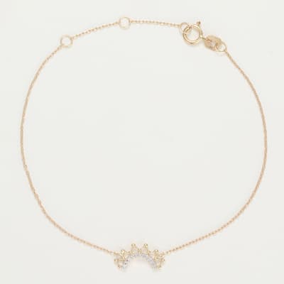 Gold Maneya Diamond Bracelet