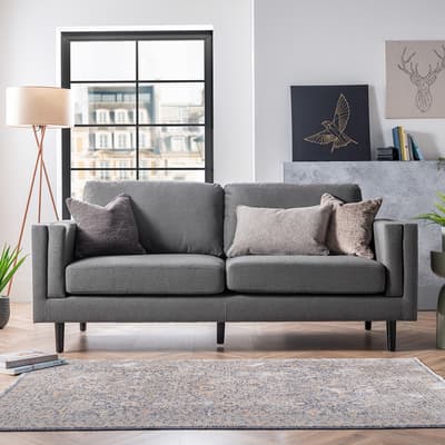 SAVE  £1050 - The Belgravia Large Sofa, Shetland Charcoal