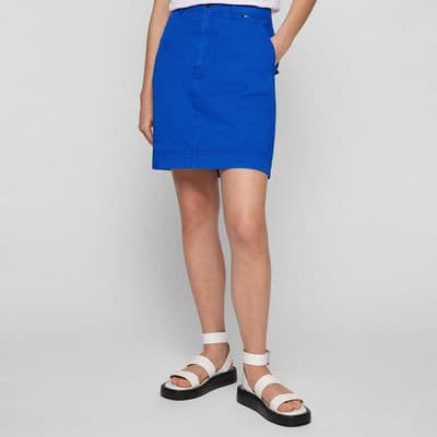 Blue Velula Mini Skirt