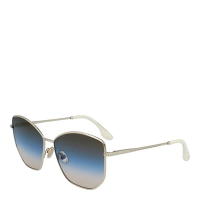 Women's Blue Victoria Beckham Sunglasses 59mm