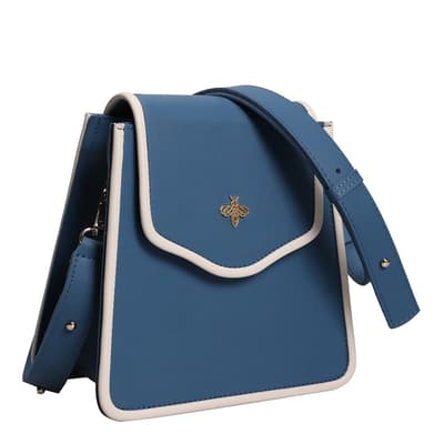 Blue & Cream Shoulder Bag